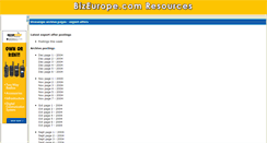 Desktop Screenshot of bizeurope2.com